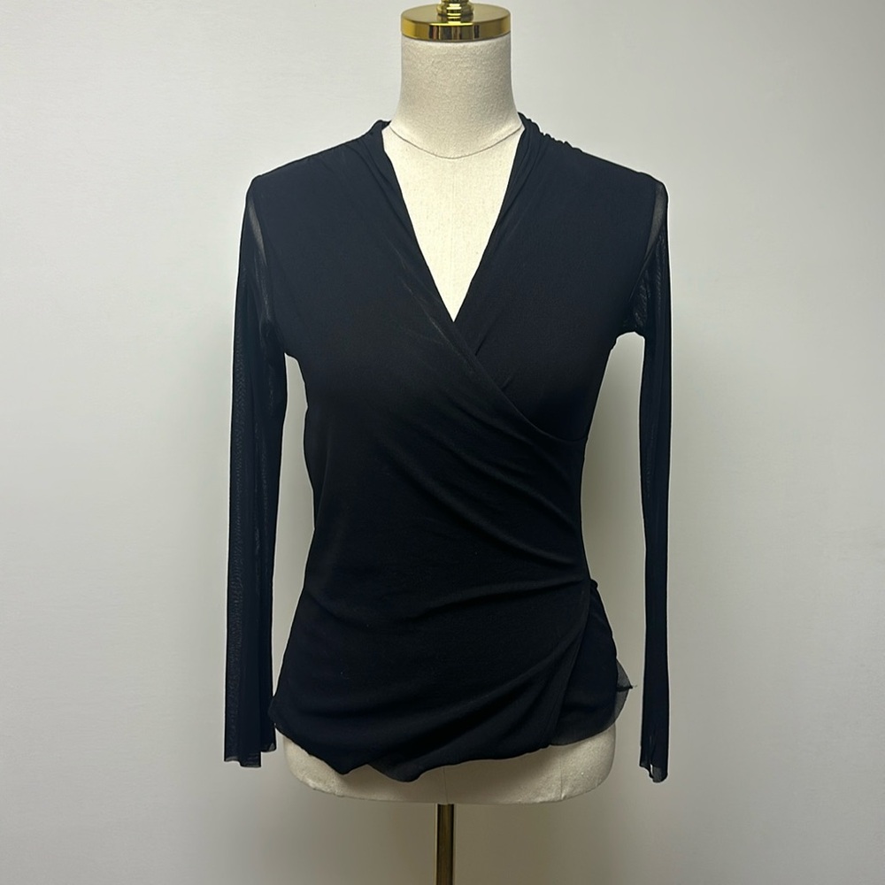100% Nylon Long Sleeve Top